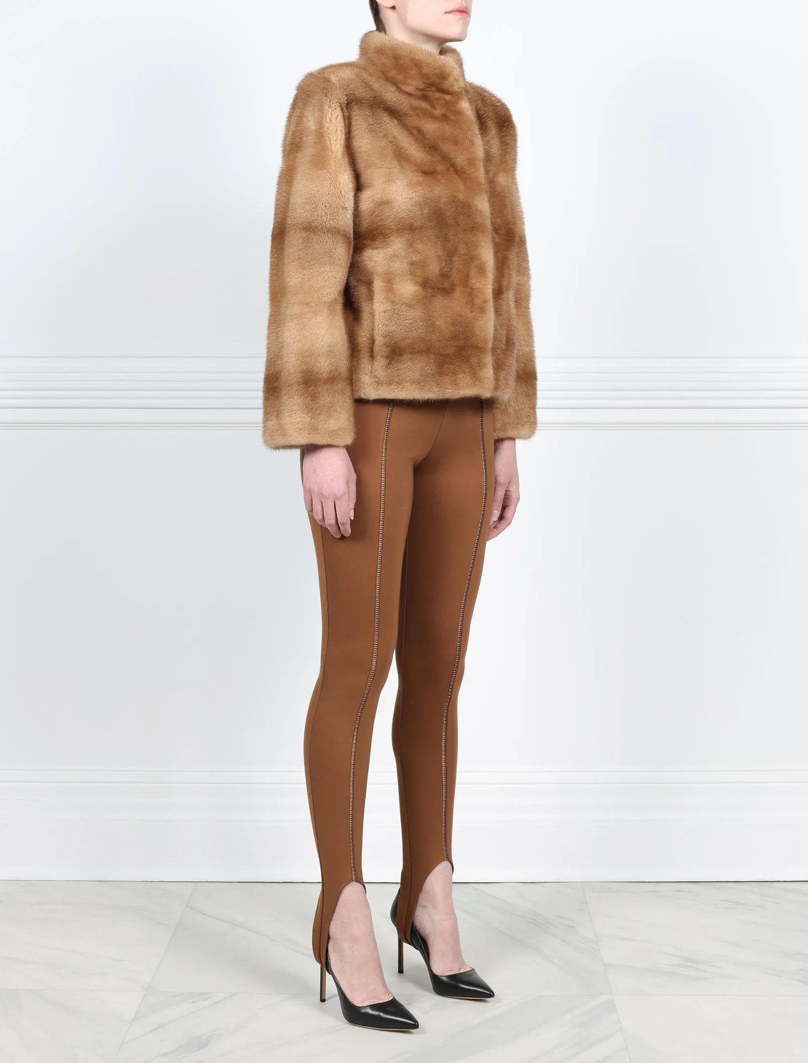 The Norah Mink Fur Jacket