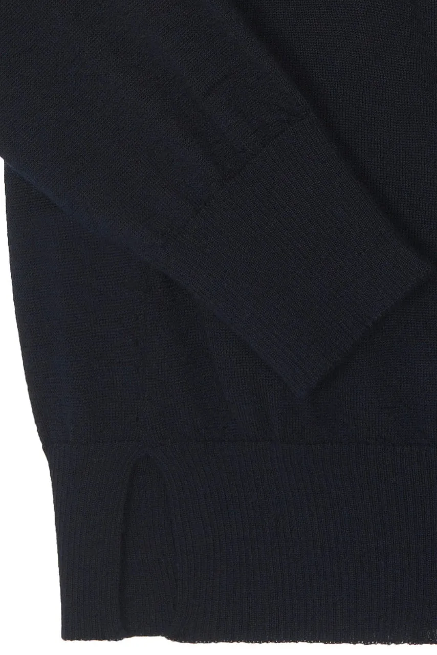 THE SUPER LIGHT ROLLNECK SWEATER | Navy Blue