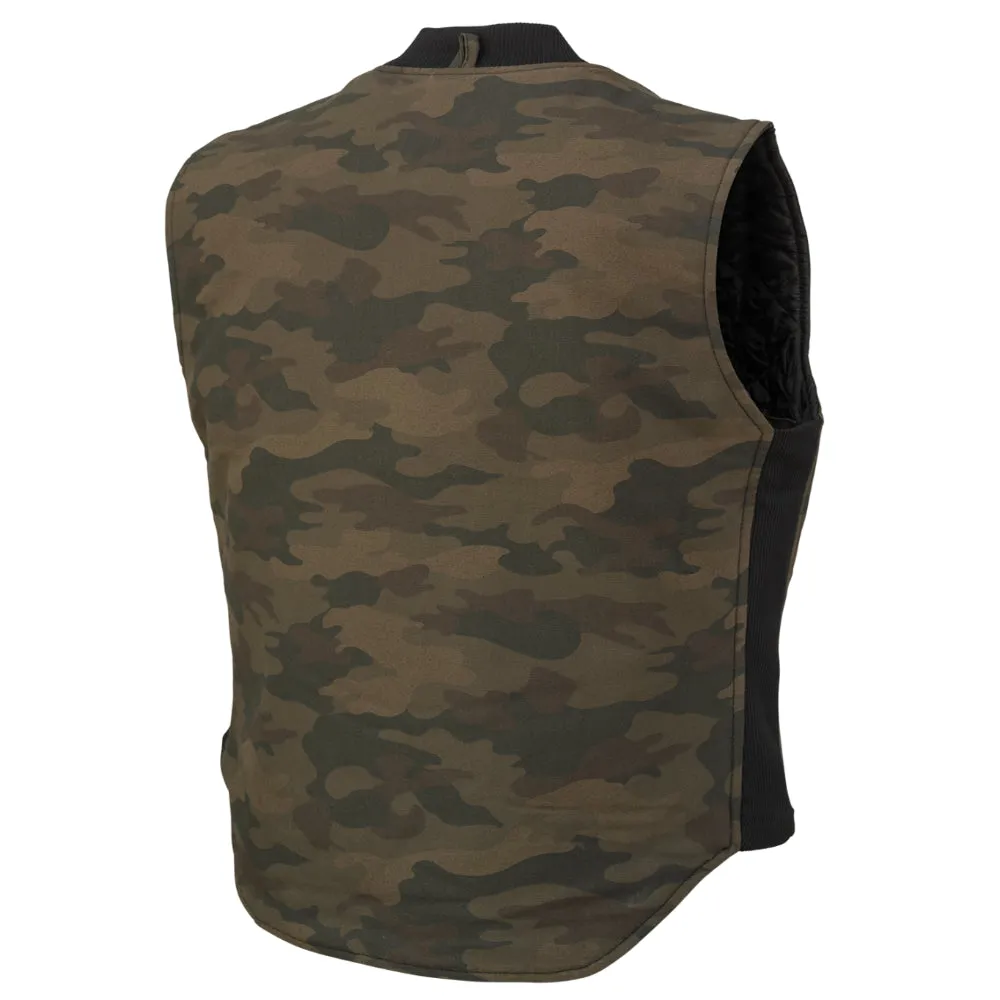 Tough Duck Moto Vest with Brass Zipper - WV04