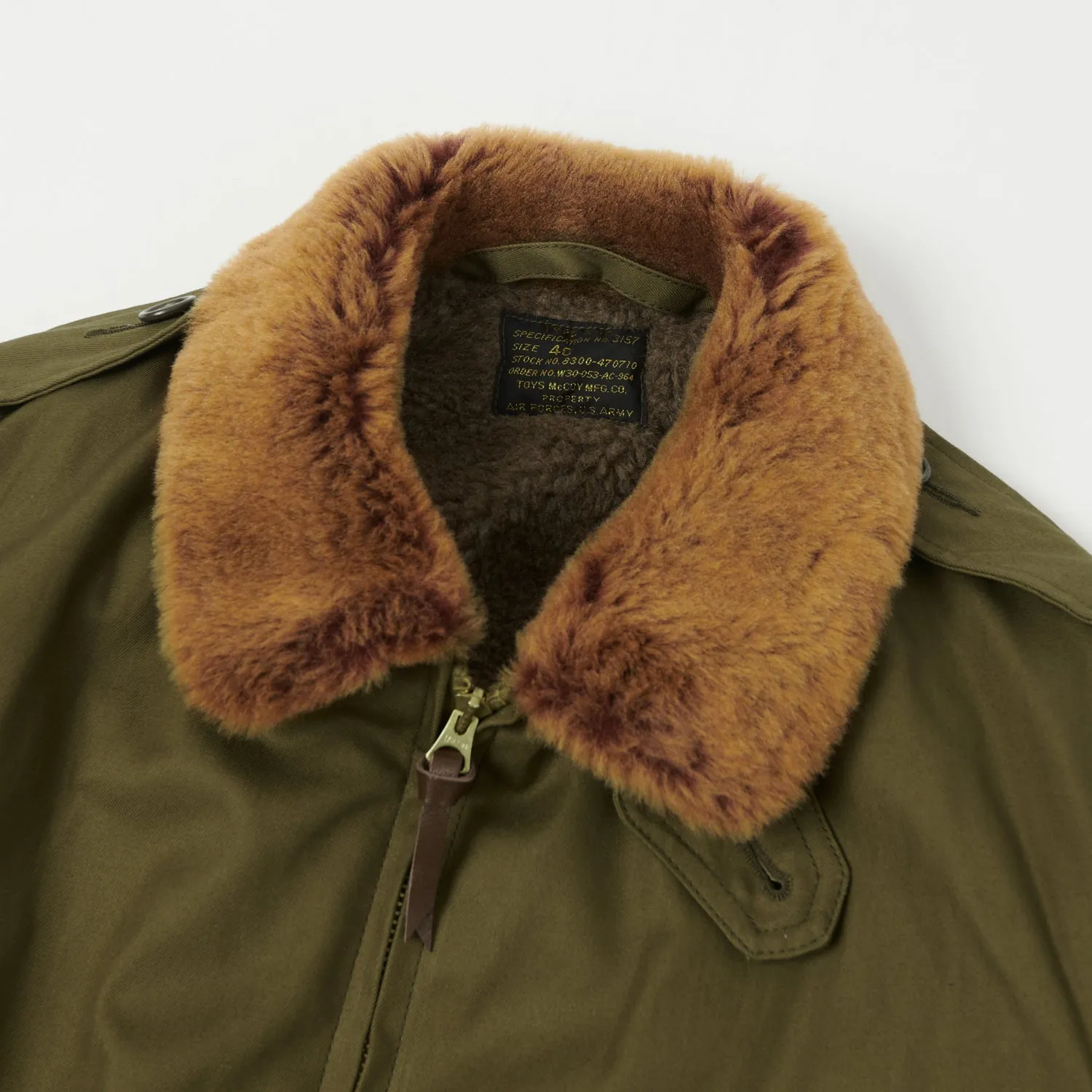 TOYS McCOY Type B-10 Jacket - Olive