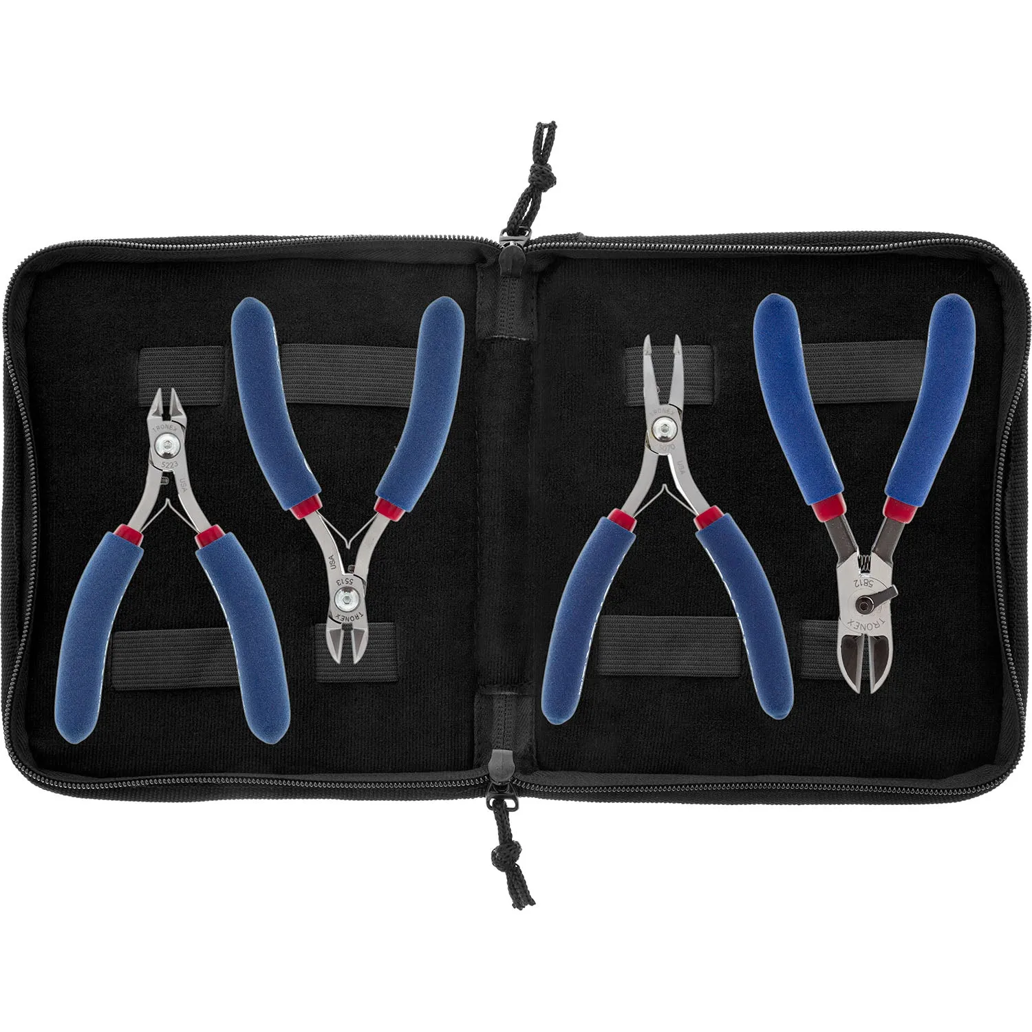 Tronex Cutters Set In Case (Standard Handles)