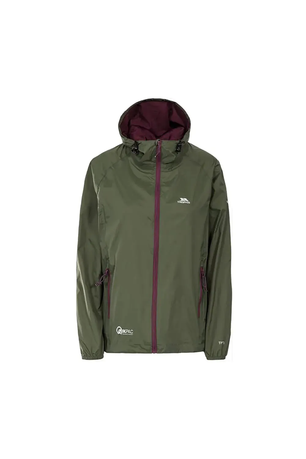 Unisex Qikpac Jacket | Waterproof Jacket | Trespass