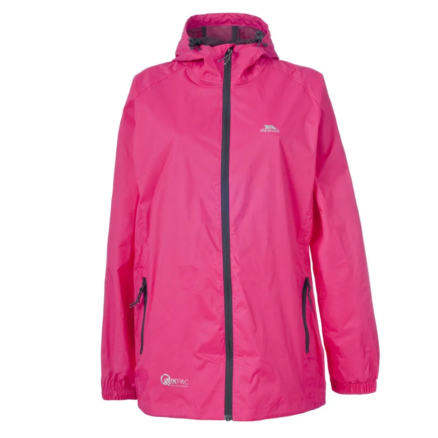 Unisex Qikpac Jacket | Waterproof Jacket | Trespass