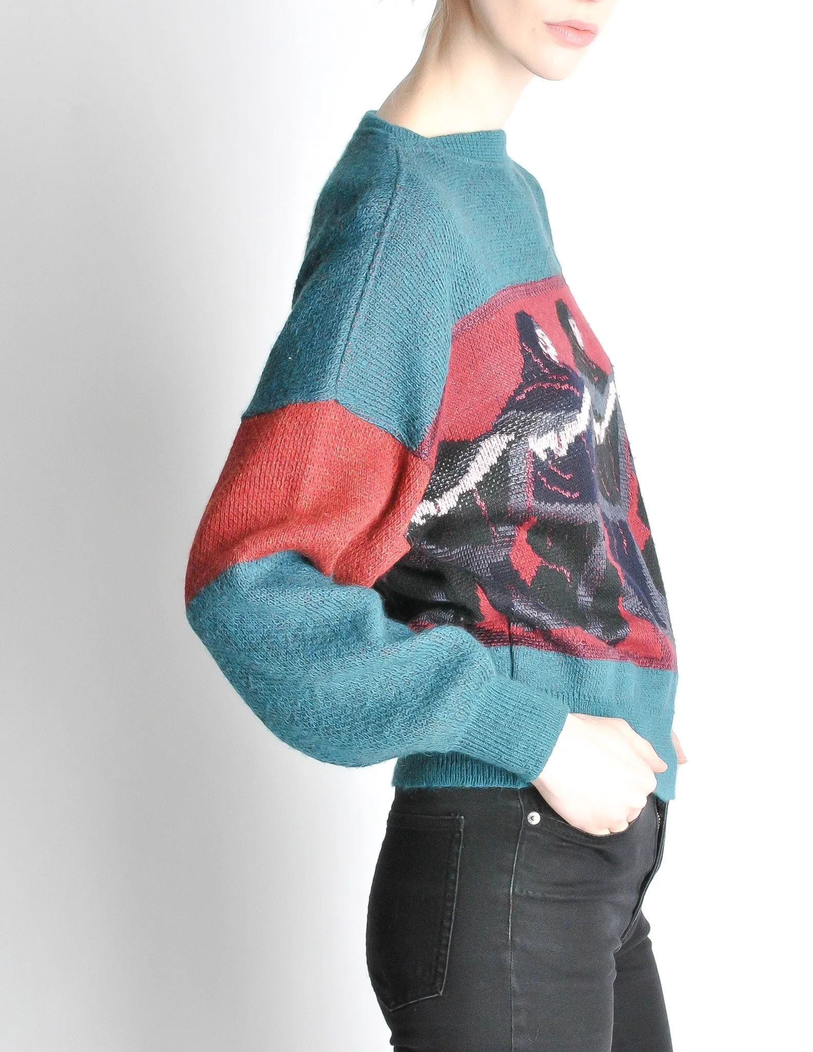 Versace Vintage 'Walk Like An Egyptian' Sweater