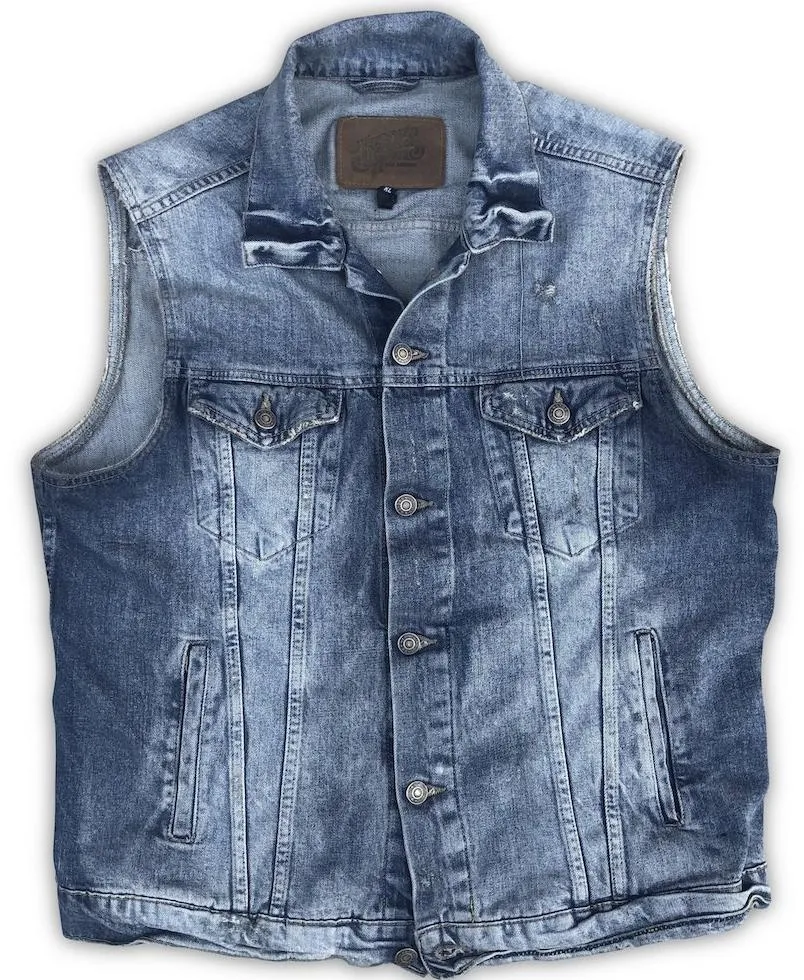 Vest Denim "Captain America"