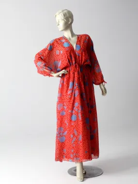 vintage 70s Zandra Rhodes dress