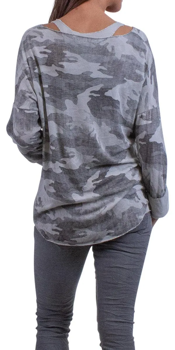 Vittoria Camo Sweater