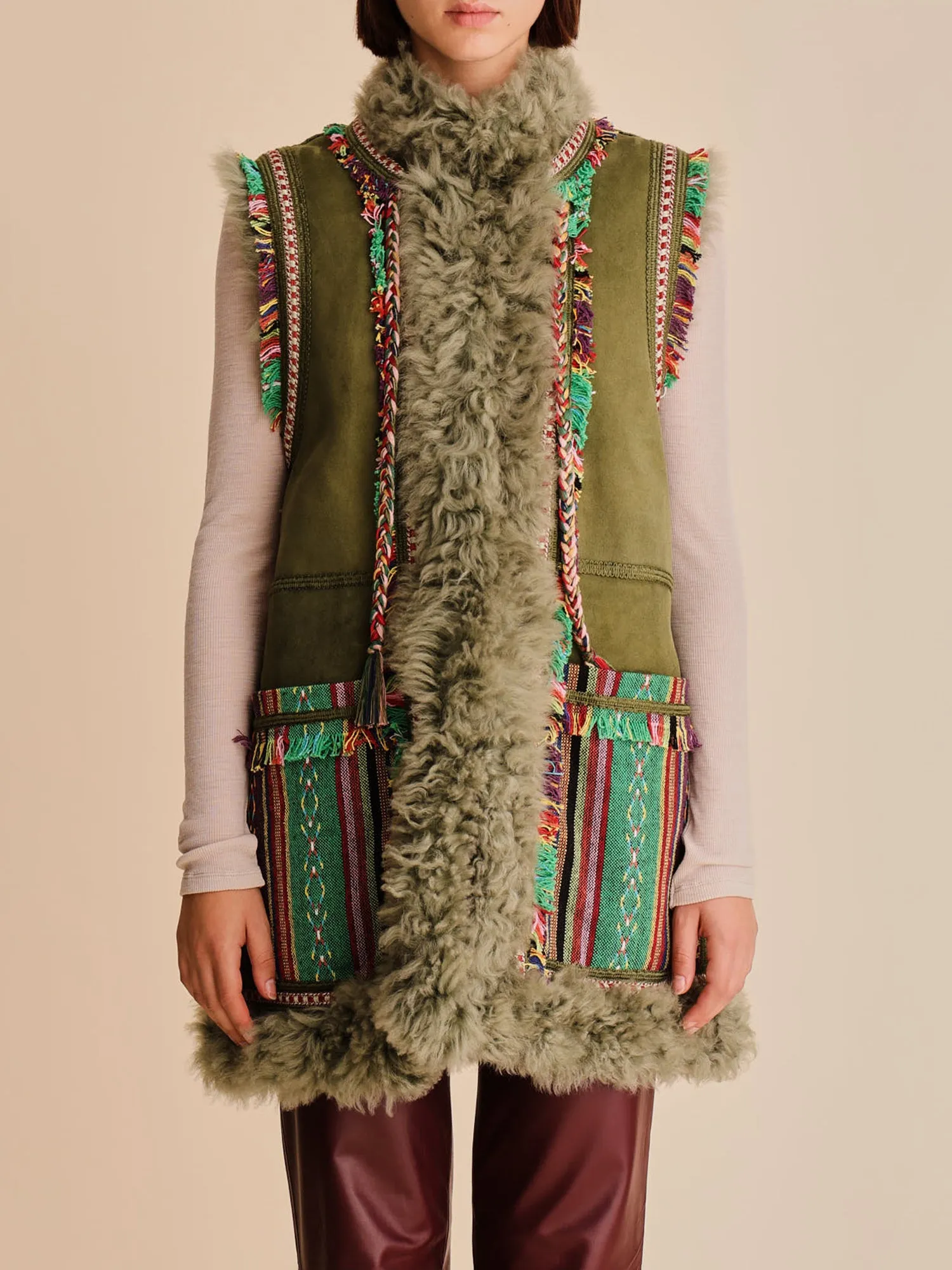 Vonda Shearling Vest