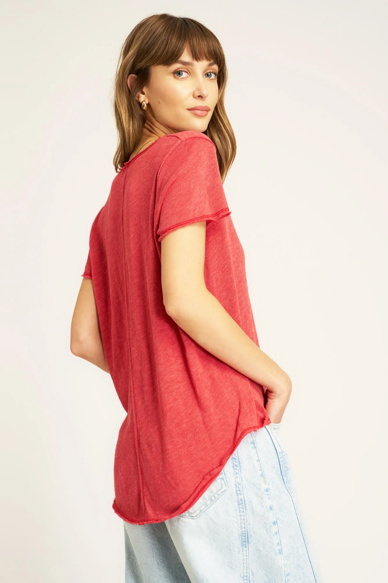 Wearever Tee - Parisian Red