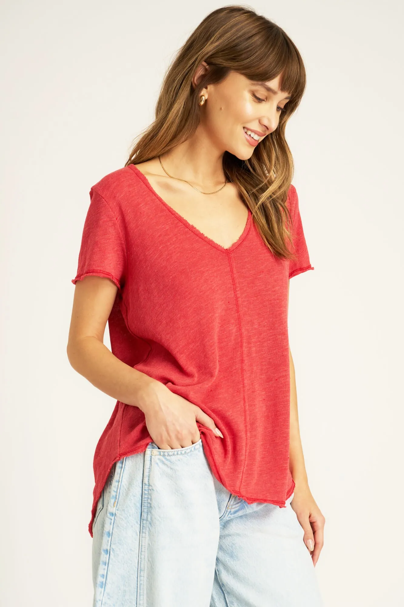 Wearever Tee - Parisian Red