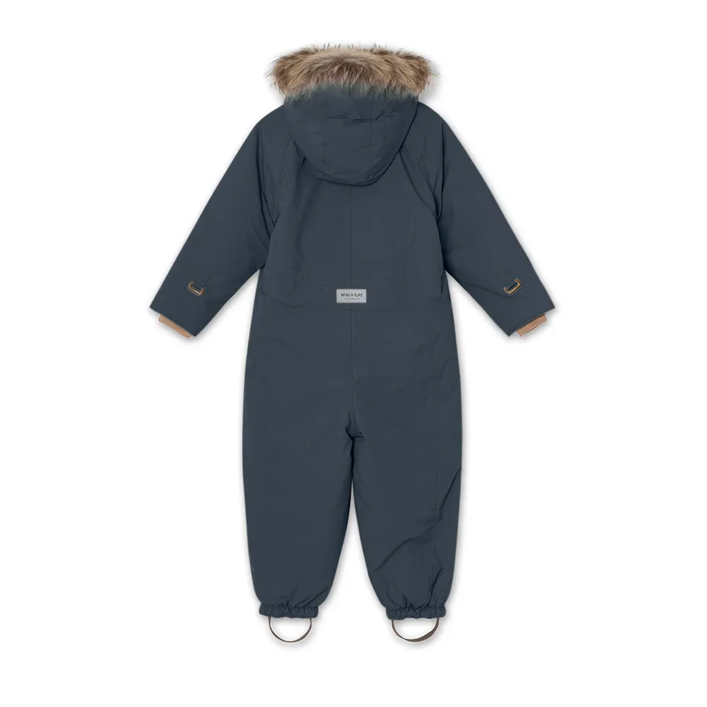 Wisti Fleece Lined Snowsuit Fur. GRS Blue Nights