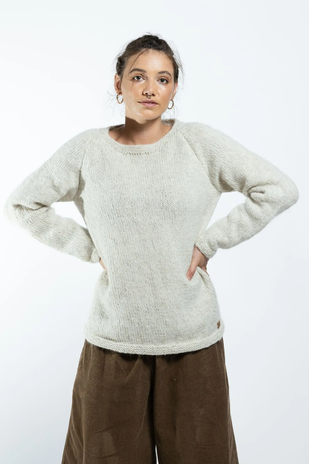 Wool Sweater - Natural