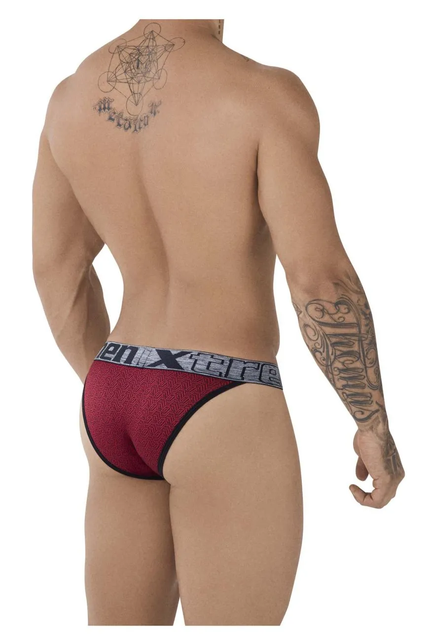 Xtremen 91081 Microfiber Jacquard Bikini Color Red