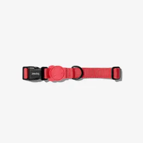 Zee.Dog Solids Collar Neon Coral S